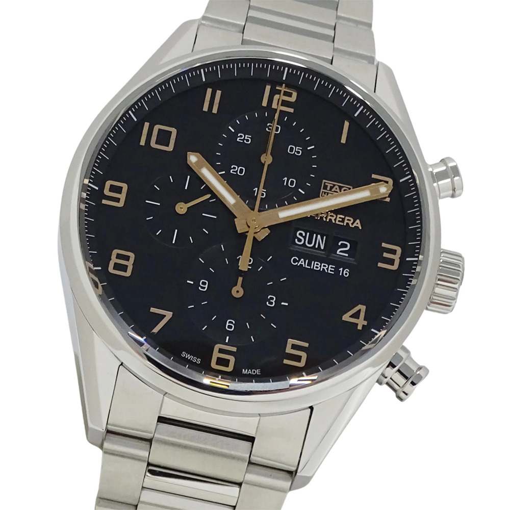 TAG Heuer Carrera CV2A1AB Men's Watch, Brand Name, Caliber 16 Chronograph, Au...